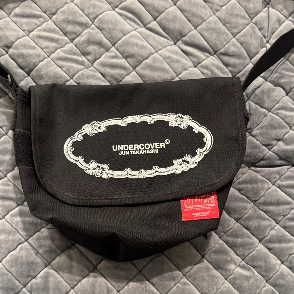 Undercover Black and White Shoulder Bag